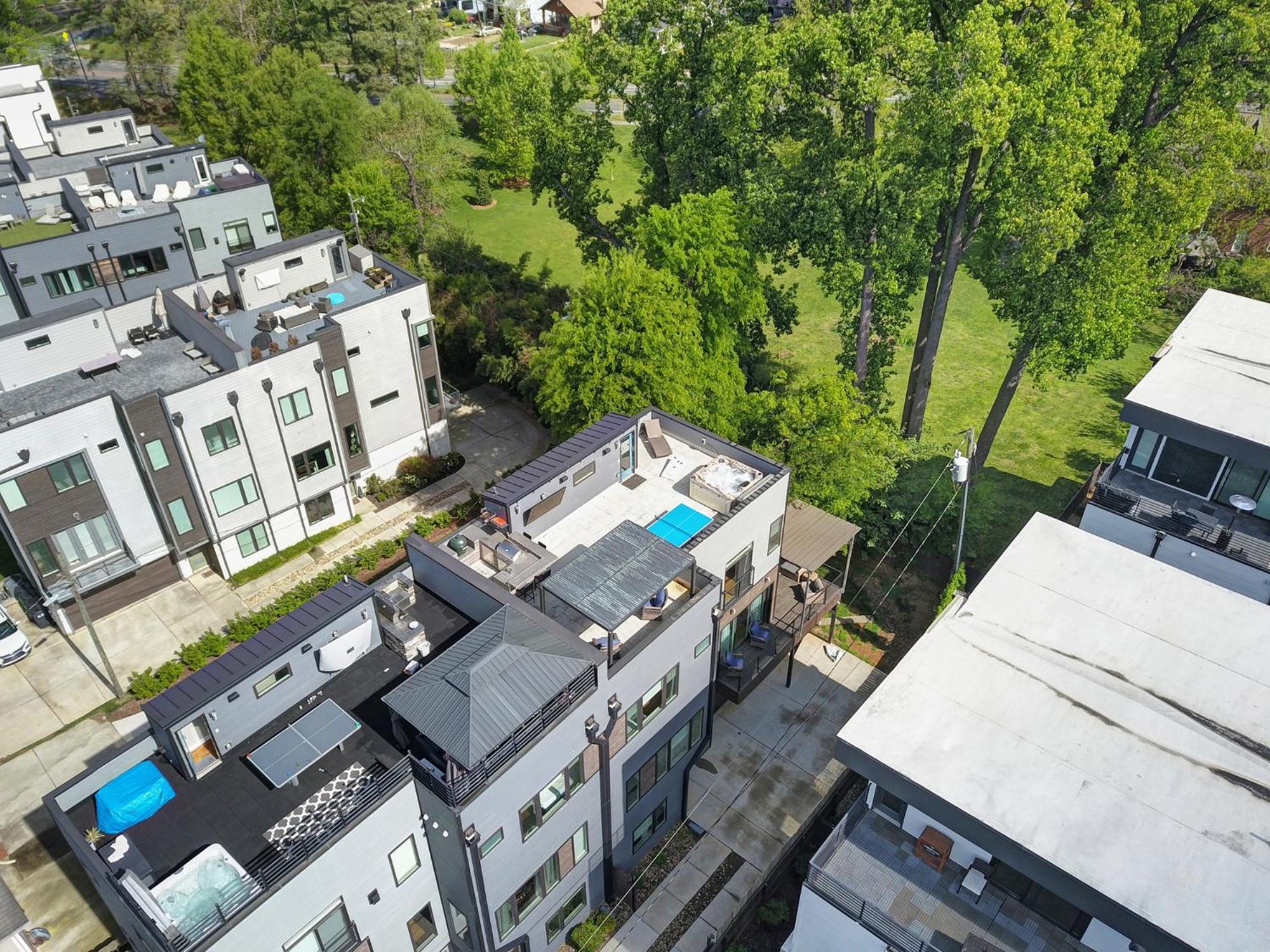 906 Westbrook B City Views Rooftop Hot Tub And Short Walk To Stadium Charlotte Extérieur photo